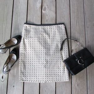 Polka dot skirt